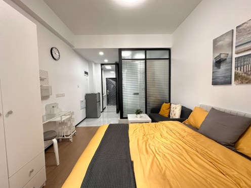 独栋·宏捷·名仕雅居 福州店 直租0中介费 单身整租 押1付1 独立阳台厨卫 1室1厅