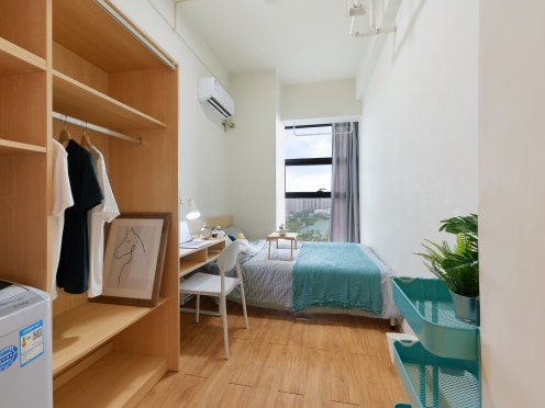 独栋·泊寓 万科城店 【预定享膨胀金】24小时值班人员 押一付一 品牌公寓 开间