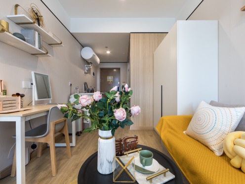 独栋·冠寓 龙湖冠寓滨江浦沿店 十二月限时特惠冲刺！网易阿里精英优选！精装整租！企业专属折上折！ 1室1厅