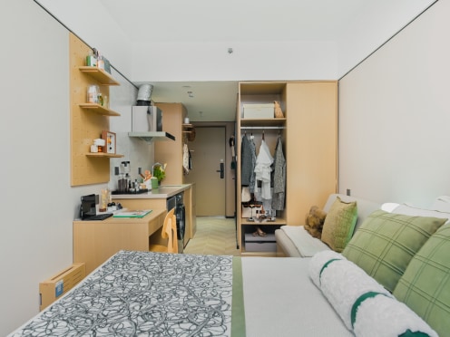 独栋·冠寓 长沙大王山二店 长租特惠首月减200温馨单间/无中介/押一付一/学生特惠/拎包入住 开间