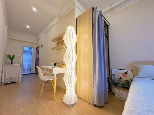 独栋·冠寓 长沙圭塘地铁站店 4/5号双线地铁口精装修公寓，可短租，学生/企业折上折，免费健身官/台球桌/自习室 开间