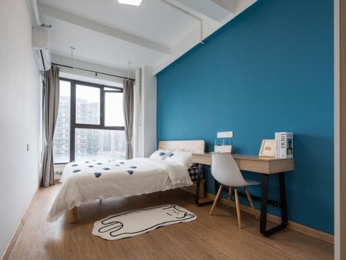 独栋·冠寓 长沙金融中心店 龙湖铂金岛、凯德壹、茶子山近地铁/首月立减200/学生专属折扣/押一付一/无中介费/落地窗 开间