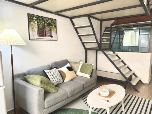 独栋·金地草莓社区 三元里新市 双床复式 可短租  可合租 做宿舍24小时安保 电梯公寓 1室1厅