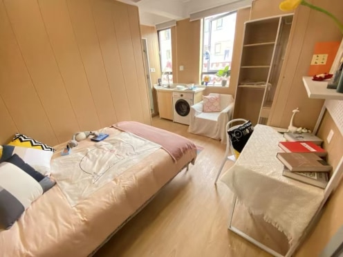 独栋·微棠青年公寓 上早7号店 【短期住不用愁】（宝藏短租房）灵活租期，押一付一随时看房 开间