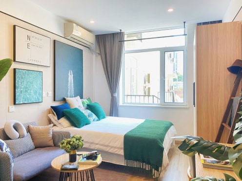 独栋·龙湖冠寓 天津泰达地铁站店 E 【春日特价85折】出门9号线泰达站！近万达/MSD/永旺，最后1套！ 开间