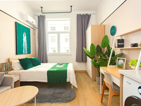 独栋·龙湖冠寓 天津南开王顶堤店 迎新年特惠活动来袭！长租仅需18XX，拎包入住，可月付 1室1厅