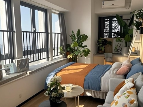 独栋·龙湖冠寓 礼嘉天街二店 儿童医院合作公寓 管家服务  可押一付一 白领公寓 6号线 1室1厅