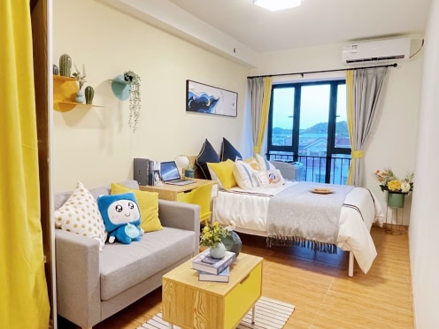 独栋·碧家国际社区 桃村旗舰店 【限量特价】独栋电梯公寓 配套齐全 拎包入住 民用水电 免物业费 开间