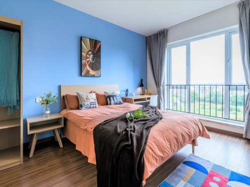 独栋·保利N+公寓 拉斐公馆店 可短租/可合租/二台子/五龙山/带独立卫浴每月打扫/月付/无中介 1室1厅