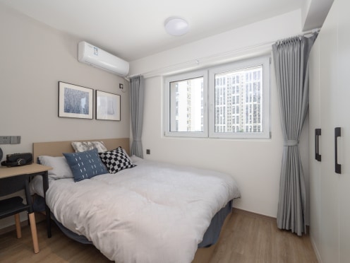 独栋·壹间公寓 虹桥公馆壹间C 二期北区/租房还在东奔西走·来这里VR看房！央企直租民水民电 1室1厅