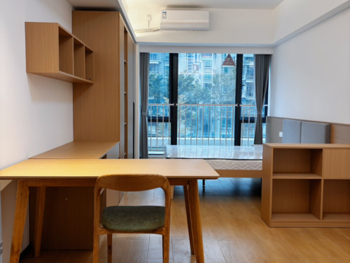 独栋·厦门联发尔寓 观音山店 【最高可享8.2折】原木留白风 随心布置 一房一厅 1室1厅