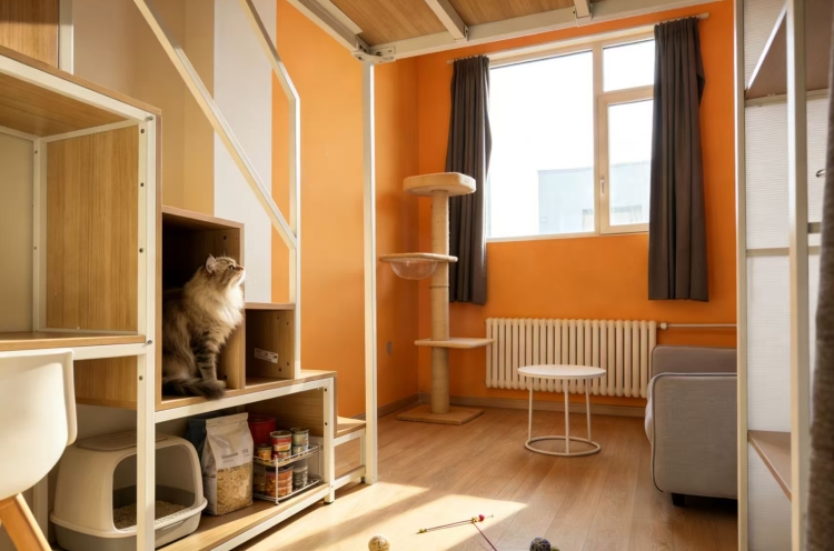 猫咪友好房型*loft一居室*无中介费*押一付一*烟大山商*观海大厦悦海大厦