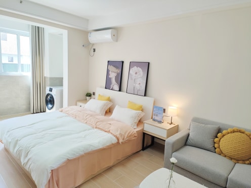 独栋·漫柏公寓 漫柏未来人才社区一期 【北欧风·整租单间】朝南一米阳光·押一付一0中介·家具家电齐全 1室1厅