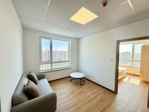 独栋·贝壳新青年公寓 凤凰居店 无中介费 61平 精装 可押一付一 月付 家具家电齐全 1室2厅