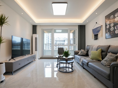 独栋·菁英人才公寓 龙湖店 无中介费 龙湖116平3700 精装修 民水民电有燃气 3室2厅