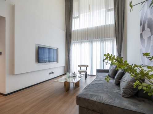 独栋·住得嗨公寓 华侨城滨江壹号店 万象城牛市口成都东站复式大套三 3室2厅