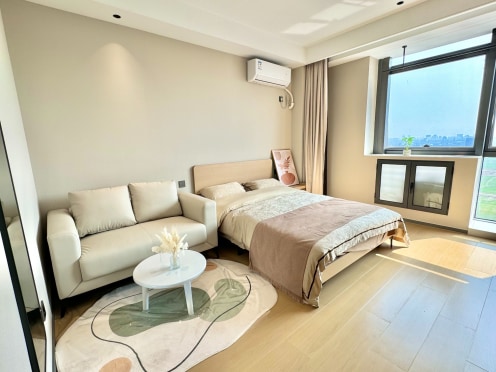 独栋·青柠国际人才公寓 科技园店 紧靠金融区 免费健身房 限时免费停车 1室1厅