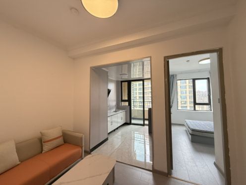 独栋·卓信公寓 万科城市之光二期 一室一厅 厨卫分离 精装修 带阳台 拎包入住 1室1厅