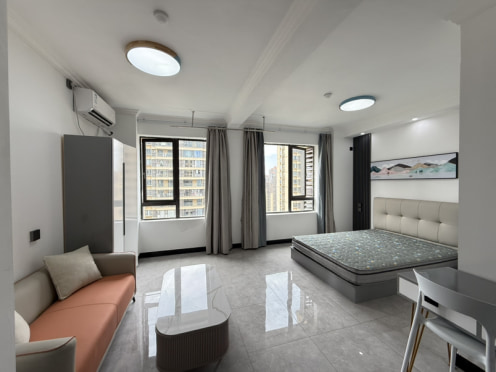 独栋·卓信公寓 万科城市之光二期 精装一室 家具齐全 拎包入住 1室1厅