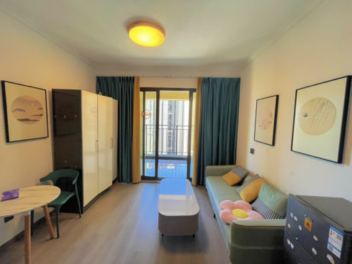 独栋·卓信公寓 璀璨天城 包物业 民用水电 押一付一 海景一室一厅 1室1厅