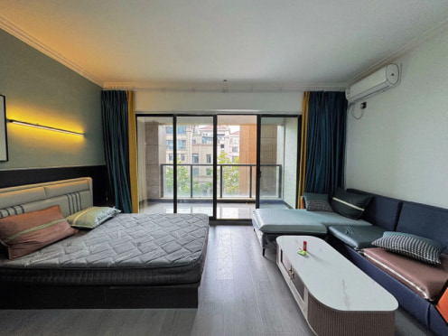 独栋·卓信公寓 璀璨天城 超大开间 民用水电 包物业费 1室1厅