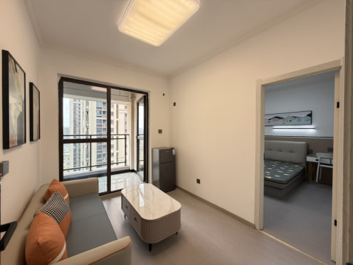 独栋·卓信公寓 力高郡逸府 包物业 民用水电 一室一厅 1室1厅