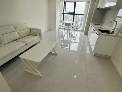 独栋·袋鼠 香榭.宸光里店 0中介月付套二LOFT出门即地铁 独立卧室超多衣柜 落地窗 2室1厅