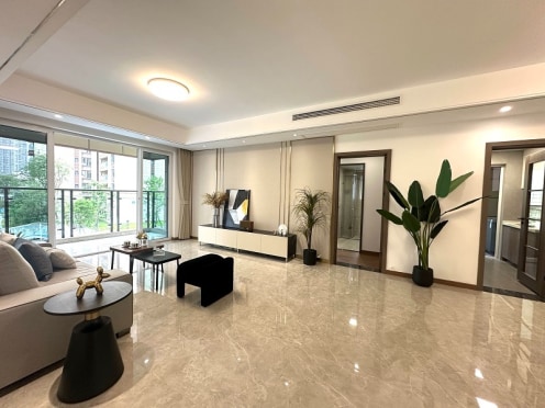 独栋·柚米寓 国色天乡 长租优惠  一年起租  近19号线黄石站地铁 朝南户型  拎包入住 3室2厅