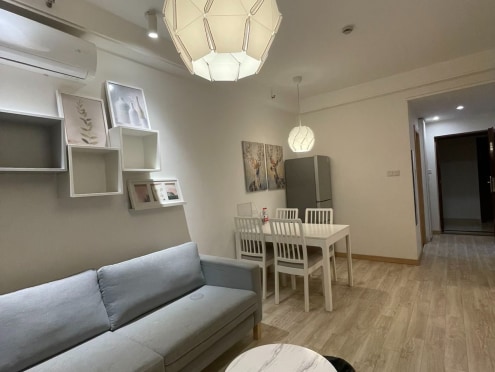 独栋·沃如公寓 保利锦江里店 精装套二 通燃气 可短租 押一付一 可月付 无中介费 2室1厅