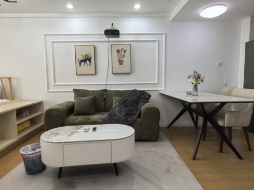 独栋·美邻公寓. 曼哈顿-五四广场店 房东直租-可长租可短租市南-曼哈顿-民水民电-整屋 1室1厅