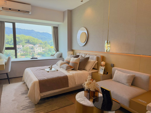 独栋·长沙达美公寓涧溪山店 达美公寓·涧溪山店 免物业 两居室 河西步步高王府井 财政经济学院 览秀城 西中心 汽车西押一付一 2室1厅