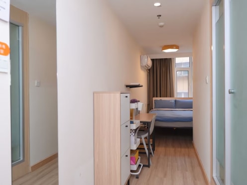 独栋·龙湖冠寓 济南花园路店 特惠补贴 带窗性价比首选/步行可达省图书馆押一付一/减免水电费/北向18 开间