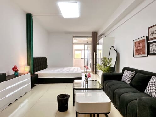 独栋·合肥伊家公寓 精信公寓 YYR 新年限时减半！金桂地铁口！美的阳光电源！整租一室 1室1厅