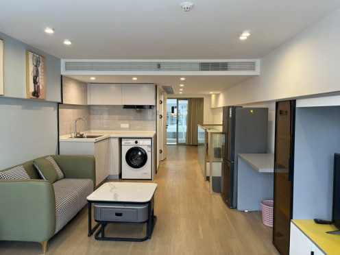 独栋·涵碧紫金城公寓 金华涵碧紫金城公寓 大堰河地铁口近金一中 可养猫 无中介押一付一 1室1厅