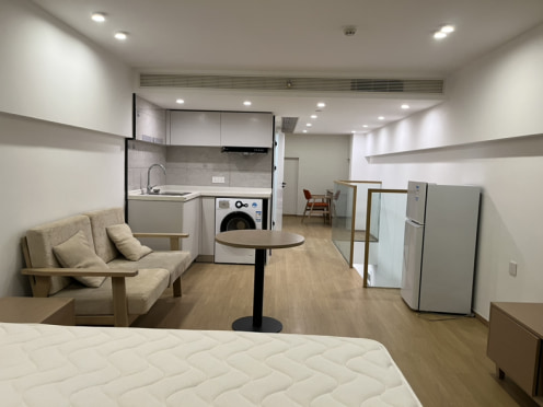 独栋·涵碧紫金城公寓 金华涵碧紫金城公寓 可养猫！无中介直租万达旁酒店公寓 押一付一 1室1厅