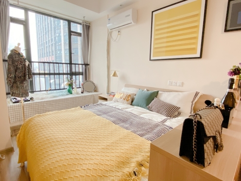 独栋·龙湖冠寓 成都解放路店 【仅月租】享折扣 无中介！ 毗邻春熙路 金牛万达！短租优惠！可月付！ 开间