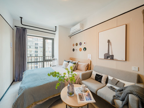 独栋·龙湖冠寓 成都西南交大犀浦二店 【10月好房节】 近交大校区，百草路地铁口爱琴海商圈 0中介 可月付 开间