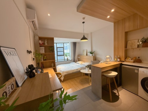 独栋·泊寓 石路社区店 【临近万象天地】长租折扣力度大·精装修 开间