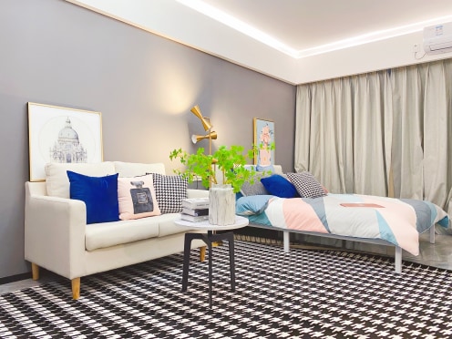 独栋·越秀星寓 珠江新城店 【国企直租0中介费】可月租长租更优惠，拎包入住丨独立厨卫，开阔大单间丨家具家电齐全丨开放式健身房02 开间