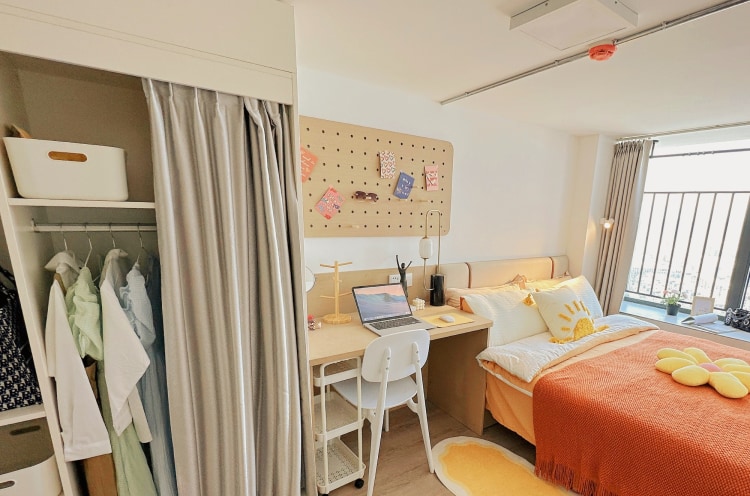 【限时秒杀  下楼即地铁】一年起租  近晓东村地铁口豪华舒适大两房无中介费 押一付一