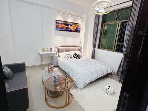 独栋·迪寓 苍西村店 万达广场旁，光线好，可以做饭 1室1厅