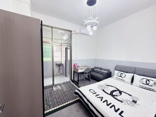 独栋·迪寓 附二院店 近第二附属医院，可以做饭，拎包入住 开间