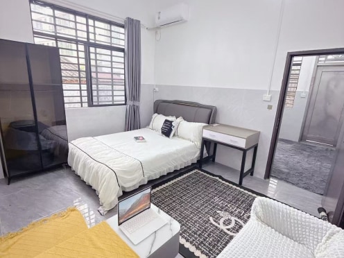 独栋·迪寓 附二院店 近椰海大道，光线好，可以做饭 1室1厅