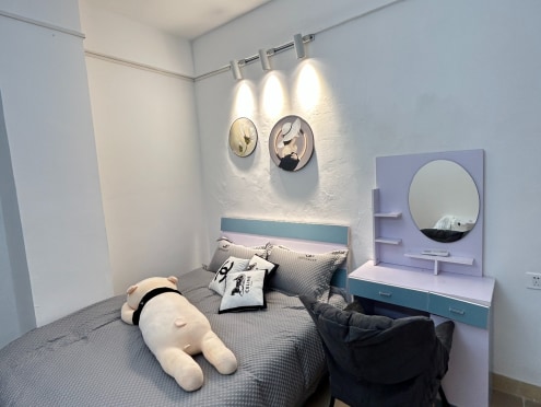 独栋·迪寓 滨濂店 近水晶城，单间，光线好，可以做饭 开间