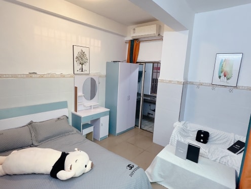 独栋·迪寓 滨濂店 近水晶城，单间，光线好，可以做饭 开间