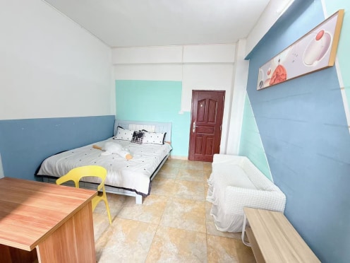 独栋·迪寓 万达广场店 近万达广场府，单间，家具齐全，价格美丽 开间