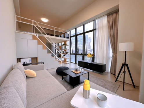 独栋·广州未来家公寓 未来+公寓 无中介费 房东直租 超大全窗落地观景房55平  赠送网络 可租外国人 1室1厅