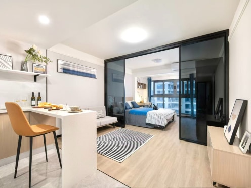 独栋·壹间 闻博花城 长租特惠！萧山高品质民水民电公寓 1室1厅