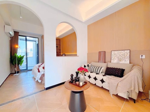 独栋·朵拉国际社区 云舒公寓桥头四店 温馨一房一厅 民水民电  性价比拉满 1室1厅