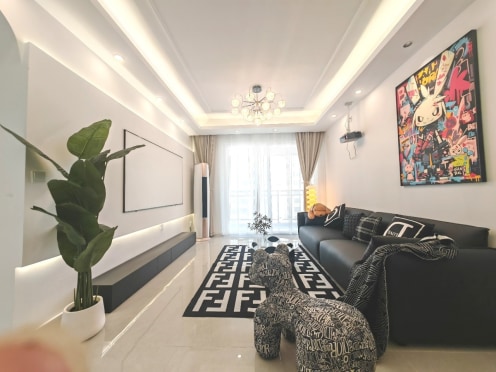 独栋·一座城公寓 兴龙名苑 十陵三环路边精装套二，无中介，3200 2室1厅